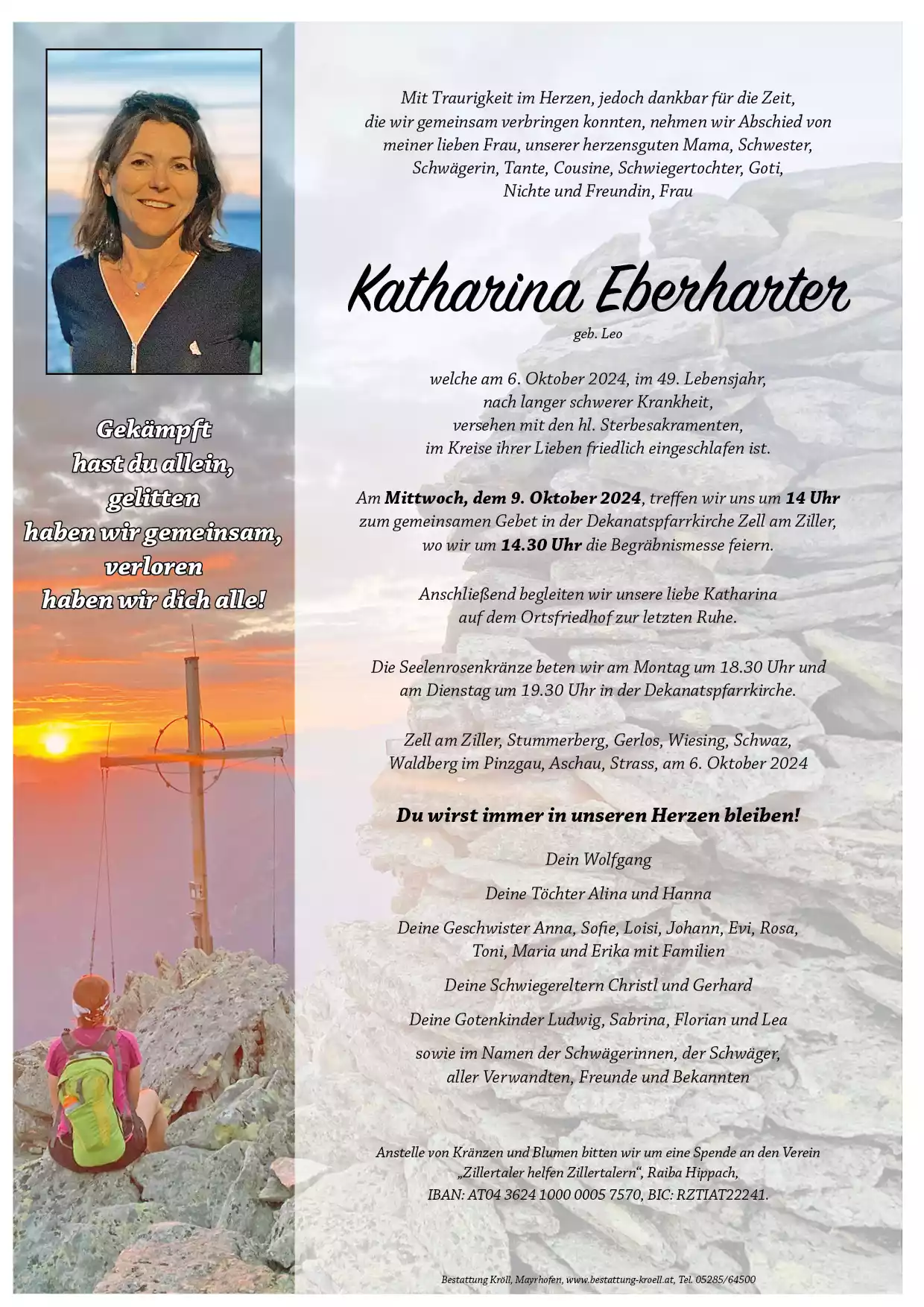 Parte von Katharina Eberharter
